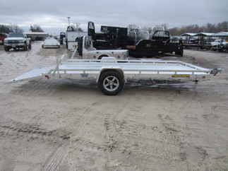 2024 Aluma 78x15  Aluminum Single Axle Utility 7815S-EL-TG-TR