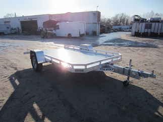 2024 Aluma 77x12  Aluminum Single Axle Utility 7712H-TILT-S