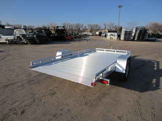 2024 Aluma 77x12  Aluminum Single Axle Utility 7712H-TILT-S