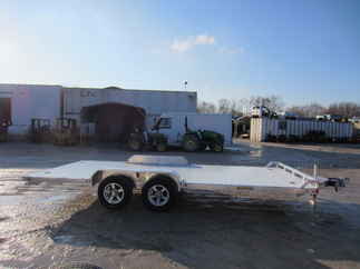 2024 Aluma 96x18  Car Hauler 8218WB-TA-EL-R-RTD