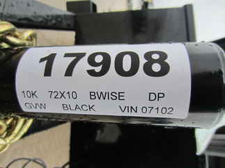 2023 BWISE 72x10  Dump DTR610D-10