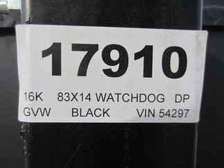 2023 Watchdog 83x14  Dump WDF714H