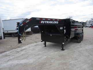 2023 PJ Trailer 83x16 DE Gooseneck Dump DER16S2BTSK-SW04