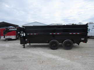 2023 PJ Trailer 83x16 DE Gooseneck Dump DER16S2BTSK-SW04