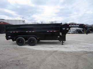 2023 PJ Trailer 83x16 DE Gooseneck Dump DER16S2BTSK-SW04