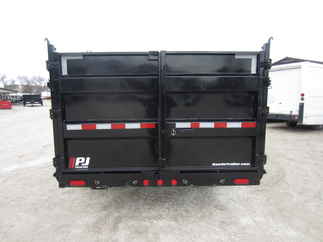 2023 PJ Trailer 83x16 DE Gooseneck Dump DER16S2BTSK-SW04