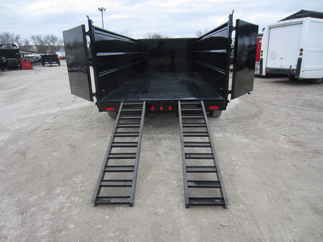 2023 PJ Trailer 83x16 DE Gooseneck Dump DER16S2BTSK-SW04