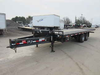 2015 PJ Trailer 102x24 TD Equipment Deckover Tilt TDP24D2BSS0