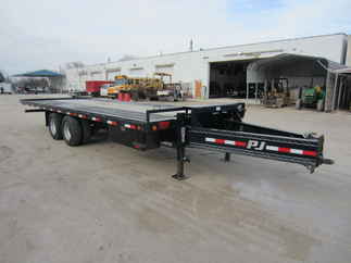 2015 PJ Trailer 102x24 TD Equipment Deckover Tilt TDP24D2BSS0