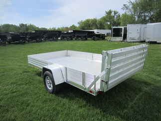 2024 Aluma 81x12  Aluminum Single Axle Utility 8112S-R-BT-SR