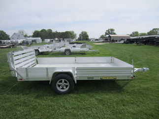 2024 Aluma 81x12  Aluminum Single Axle Utility 8112S-R-BT-SR