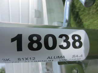 2024 Aluma 81x12  Aluminum Single Axle Utility 8112S-R-BT-SR