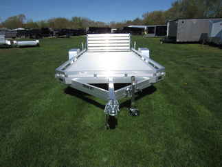 2024 Aluma 78x14  Aluminum Single Axle Utility 7814S-BT-TR