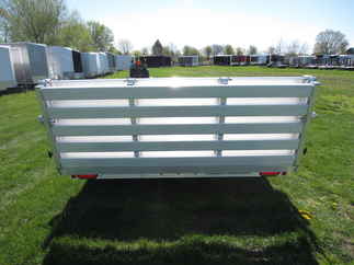 2024 Aluma 78x14  Aluminum Single Axle Utility 7814S-BT-TR