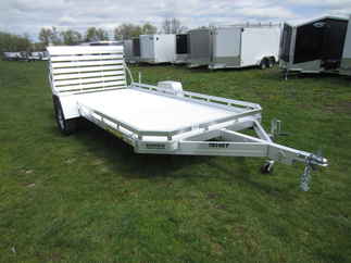 2024 Aluma 78x14  Aluminum Single Axle Utility 7814S-TG-TR