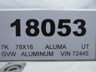 2024 Aluma 78x16  Utility 7816TA-EL-BT-TR-RTD