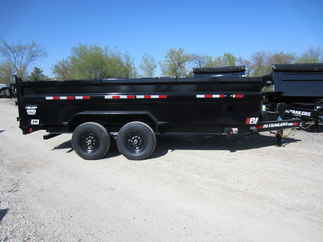 2024 PJ Trailer 83x16 DM Dump DMA1672BSSK-SW03