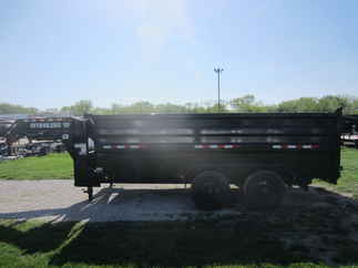 2023 PJ Trailer 83x16 DE Gooseneck Dump DER16S2BTSK-SW04