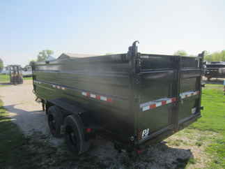 2023 PJ Trailer 83x16 DE Gooseneck Dump DER16S2BTSK-SW04