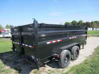 2023 PJ Trailer 83x16 DE Gooseneck Dump DER16S2BTSK-SW04