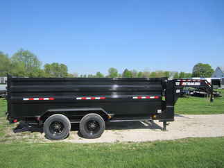 2023 PJ Trailer 83x16 DE Gooseneck Dump DER16S2BTSK-SW04