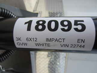 2023 Impact 6x12  Enclosed Cargo ISCAA6.0X12SI2FF