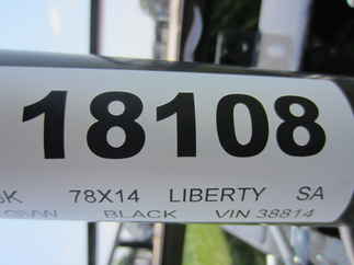 2023 Liberty 78x14  Single Axle Utility LU3K78X14C4  