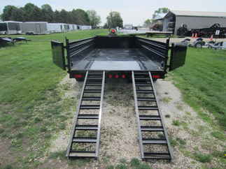 2023 PJ Trailer 83x16 DL Dump DLA1672BSSK