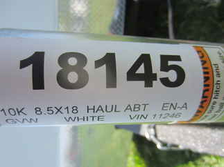2023 Haul-About 8.5x18  Enclosed Car Hauler LPD8518TA3