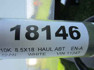 2023 Haul-About 8.5x18  Enclosed Car Hauler LPD8518TA3