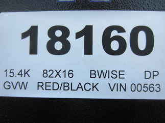 2024 BWISE 82x16  Dump DU16-15