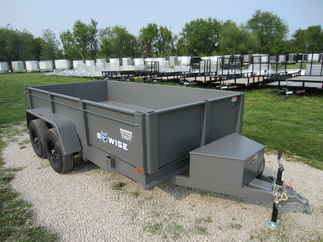 2024 BWISE 72x12  Dump DT612LP-LE-10-A