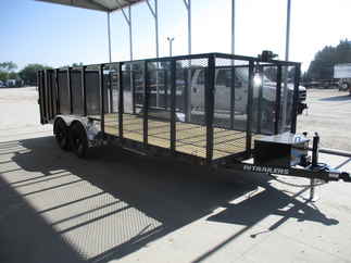 2024 PJ Trailer 83x20 UL Utility ULA2052ESBK4-GT10-TB01