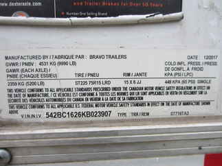 2019 Bravo 7x16  Enclosed Cargo ST716TA3