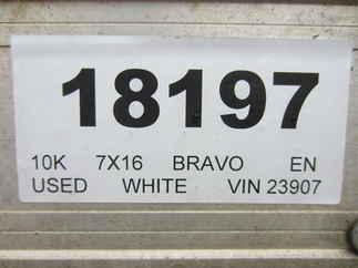 2019 Bravo 7x16  Enclosed Cargo ST716TA3