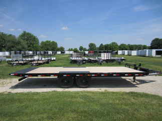 2023 PJ Trailer 102x22 T8 Equipment Deckover Tilt T8J2272BSTK