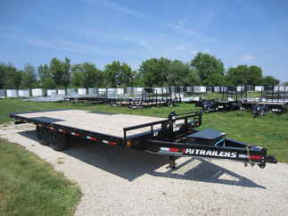 2023 PJ Trailer 102x22 T8 Equipment Deckover Tilt T8J2272BSTK