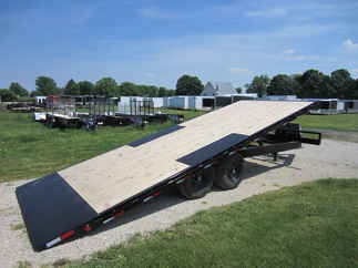 2023 PJ Trailer 102x22 T8 Equipment Deckover Tilt T8J2272BSTK