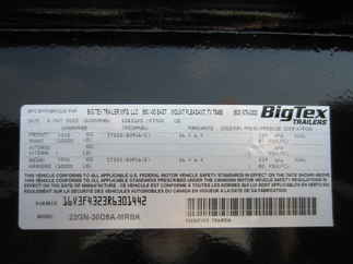 2024 Big Tex 102x30  Gooseneck 22GN-30D5A-MRBK
