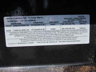 2020 PJ Trailer 102x22 F8 Equipment Deckover F8T22B2BTY0028MR-MD01