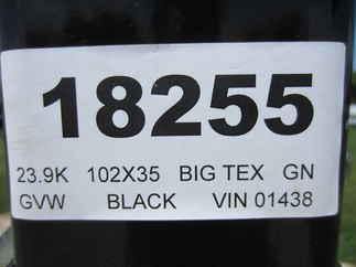 2024 Big Tex 102x35  Gooseneck 22GN-35D5A-MRBK