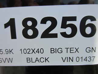 2024 Big Tex 102x40  Gooseneck 25GN-40D5A-MRBK