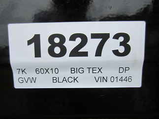 2024 Big Tex 60x10  Dump 70SR-10-5WDD