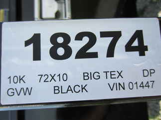 2024 Big Tex 72x10  Dump 90SR-10BK6SIR