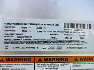 2023 Impact 8.5x20  Enclosed Car Hauler F10220THSVCH-100