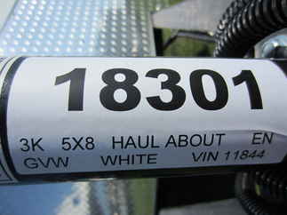 2023 Haul-About 5x8  Enclosed Cargo CGR58SA