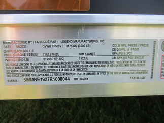 2024 Legend 7.5x19  Enclosed Snowmobile 7.5X19ETA35