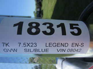 2024 Legend 7.5x23  Enclosed Snowmobile 7.5X23ETA35