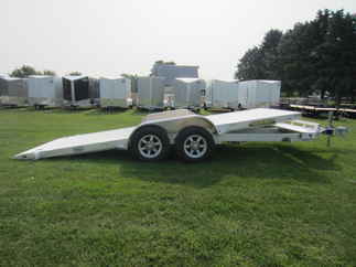 2024 Aluma 82x18  Car Hauler 8218H-TILT-TA-EL-RTD