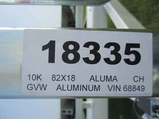 2024 Aluma 82x18  Car Hauler 8218H-TILT-TA-EL-RTD